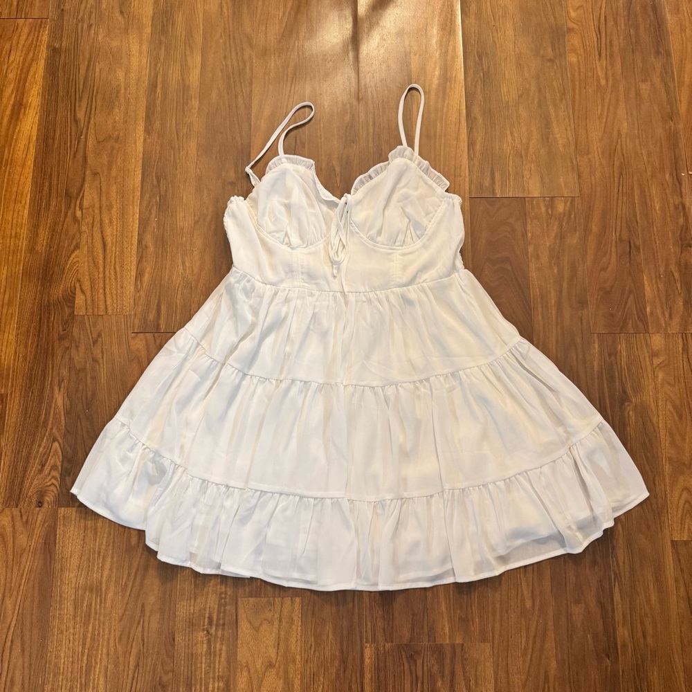 SHEIN Elegant White Dress
